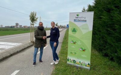 #ECAgreen : des plantes pour la piste cyclable Via Kennedy à Grisignano grâce à ECA Technology